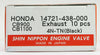 14721-438-000 Engine Exhaust Valve (One Valve)