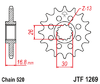 JTF1269.15   Front Sprocket
