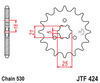 JTF424.15 Honda Front Sprocket