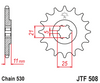 JTF508.15 Kawasaki Front Sprocket