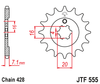 JTF555.13 13T Front Sprocket