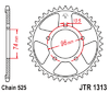 JTR1313.40 JT  40T Rear Sprocket