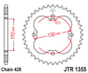 JTR1355.50 Honda  50T Rear Sprocket