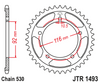 JTR1493.41 Kawasaki 41T Front Sprocket