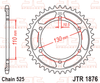 JTR1876.45 Suzuki, Yamaha; 45T Rear Sprocket