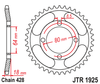 JTR1925.51  Rear Sprocket
