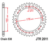 JTR2011.43 Triumph 43T  JT Rear Sprocket