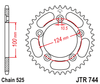 JTR744.39  Rear Sprocket