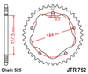 JTR752.39 Rear Sprocket