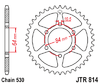 JTR814.45 Suzuki 45T Rear Sprocket