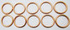 50-000-08  Copper Exhaust Gasket  40x32x4.2mm