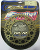 Rear Sprocket Renthal Alloy 206A-530-44P-HA