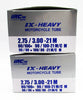 Two 2.75/3.00-21  Heavy Duty IRC Tubes