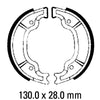 FSB947 Brake Shoes Yamaha AG200