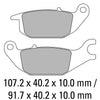 FDB2143EF   Ferodo Front Brake Pads