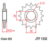 JTF1332.15 JT 15T Front Sprocket