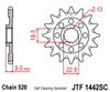JTF1442.13SC Suzuki JT 13T SC Front Sprocket