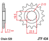 Suzuki GN250 15T Front Sprocket