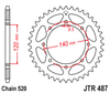 JTR487.44  44T Rear Sprocket