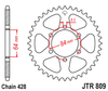 JTR809.55  JT  55T Rear Sprocket