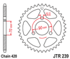 Honda CR80 1980-81 MTX50 MTX75 47T JT Rear Sprocket
