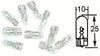 10 x HL115 12v 4w Wedge Base Instrument Bulbs  (1 box of ten)