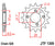 JTF1309.15  XR650  15T JT Front Sprocket