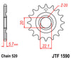 Gas Gas Yamaha YZ125, WR250, YZ250  JT 13T Front Sprocket