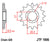 KTM Husqvarna JTF1906.14T Front Sprocket