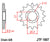 KTM, Husqvarna  JT 14T Front Sprocket