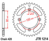 JTR1214.38T Rear Sprocket