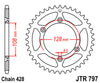 Kawasaki KLX125  Suzuki DRZ125 JT 51 T Rear Sprocket