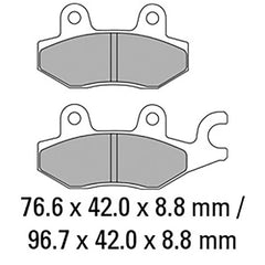 Honda CB125E  Ferodo Front Brake Pads